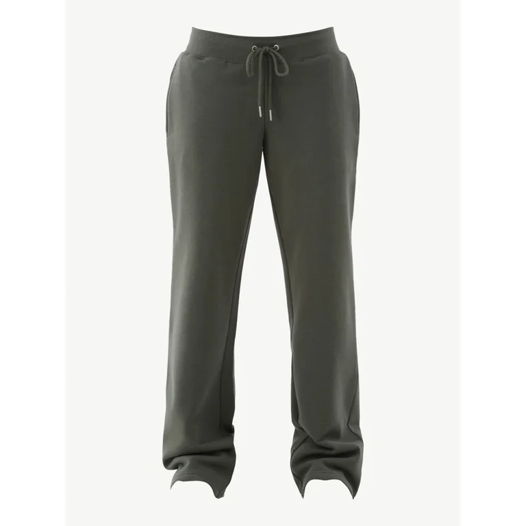 No Boundaries Double Waistband Sweatpants, 31” Inseam, 2