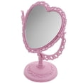 thumbnail image 1 of MLINS Vintage Desktop Makeup Mirror Creative Heart Shaped Mirror Rotatable Mirror, 1 of 7