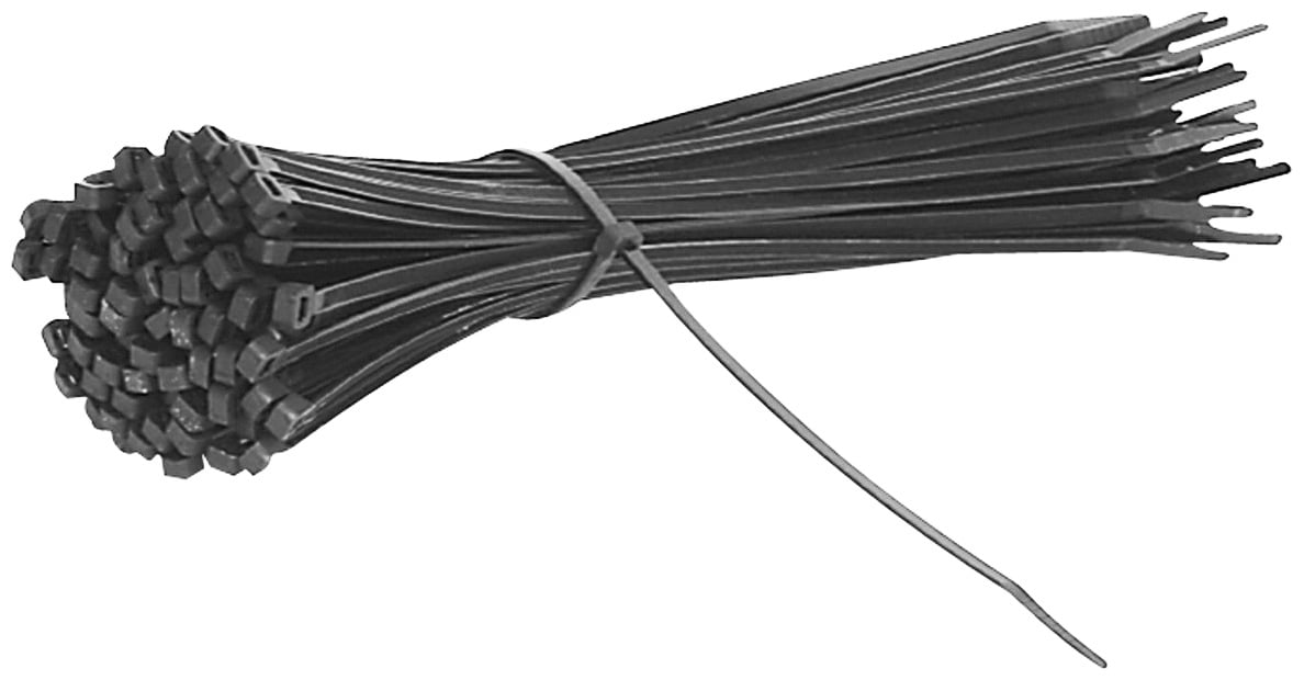 Wire Ties 6" Black 1000 Pcs per Bag Xscorpion for sale online 