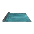 thumbnail image 2 of Ahgly Company Indoor Rectangle Abstract Light Blue Contemporary Area Rugs, 2' x 4', 2 of 4