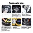 thumbnail image 3 of Bomba Inflable De Pantalla Digital Con Caja De Herramientas Portáti negro amarillo, 3 of 5