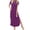 A1-Purple, variant on Women's Summer Maxi Dress Loose Short Sleeve T-Shirt Long Dress Casual Side Split Sundress with Pockets, S-2XL