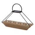 thumbnail image 2 of Melrose 15” Framed Petite Candle Holder with Five Votive Cups and Carrying Handle, 2 of 2