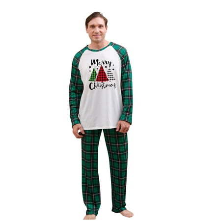

Steady Toddler Girl Pajamas Christmas Prints Family Matching Long Sleeve Tops+Pants Set Family Matching Sets