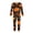 Orange and Black, variant on Mfakffe Halloween Pumpkin Family Matching PJs Sets Long Sleeve Crew Neck 2-Piece Loungewear Sets Soft Stretch Home Sleep Outfits