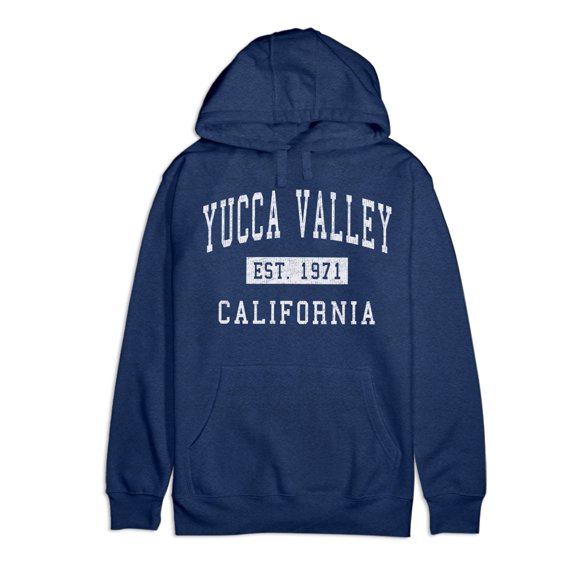 Yucca Valley California Classic Established Premium Cotton Hoodie