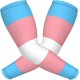 thumbnail image 2 of LGBT Arm Sleeves Pride Rainbow Arm Sleeves Rainbow Watercolor Arm Guard Tattoo Cover Up Sun Protection Arm Guard Transgender Flag One Size, 2 of 4
