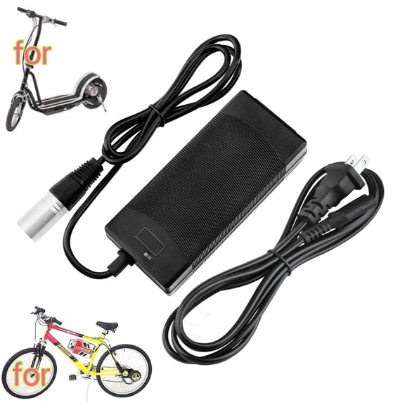 24V 3-Pin XLR Battery Charger for Currie e-ride/PHAT FLYER SE/PHAT PHANTOM