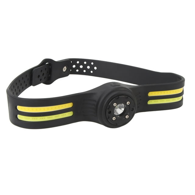 COB Head Light, Light Weight Sensing Headlamp Flashlight for Camping