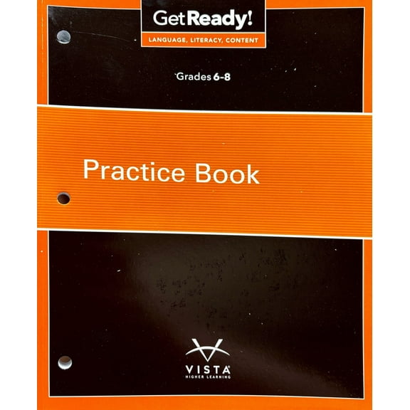 Get Ready Workbook, Grades 6-8, c. 2023, 9781543316209, 1543316204