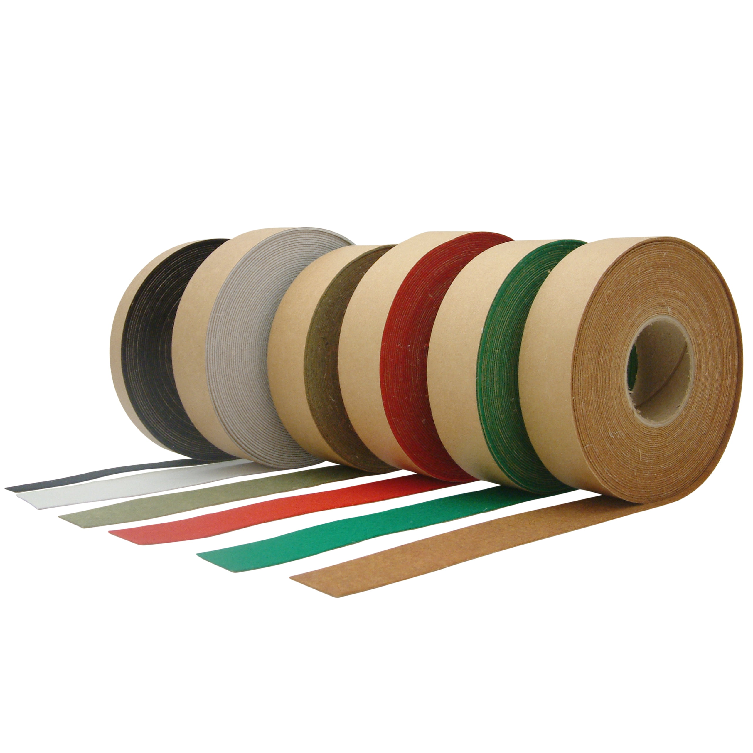 Black Felt Stripping, Adhesive Backed, 3/4 Wide x 3mm (.118”) Thick, 50'  Roll - 3 Roll Minimum