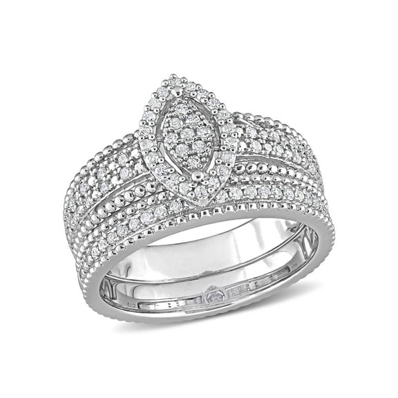 Everly Women's Diamond Sterling Silver Engagement Ring