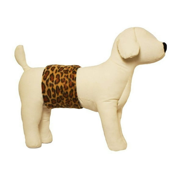Cuddle Bands Belly Band For Male Dogs - Leopard Print