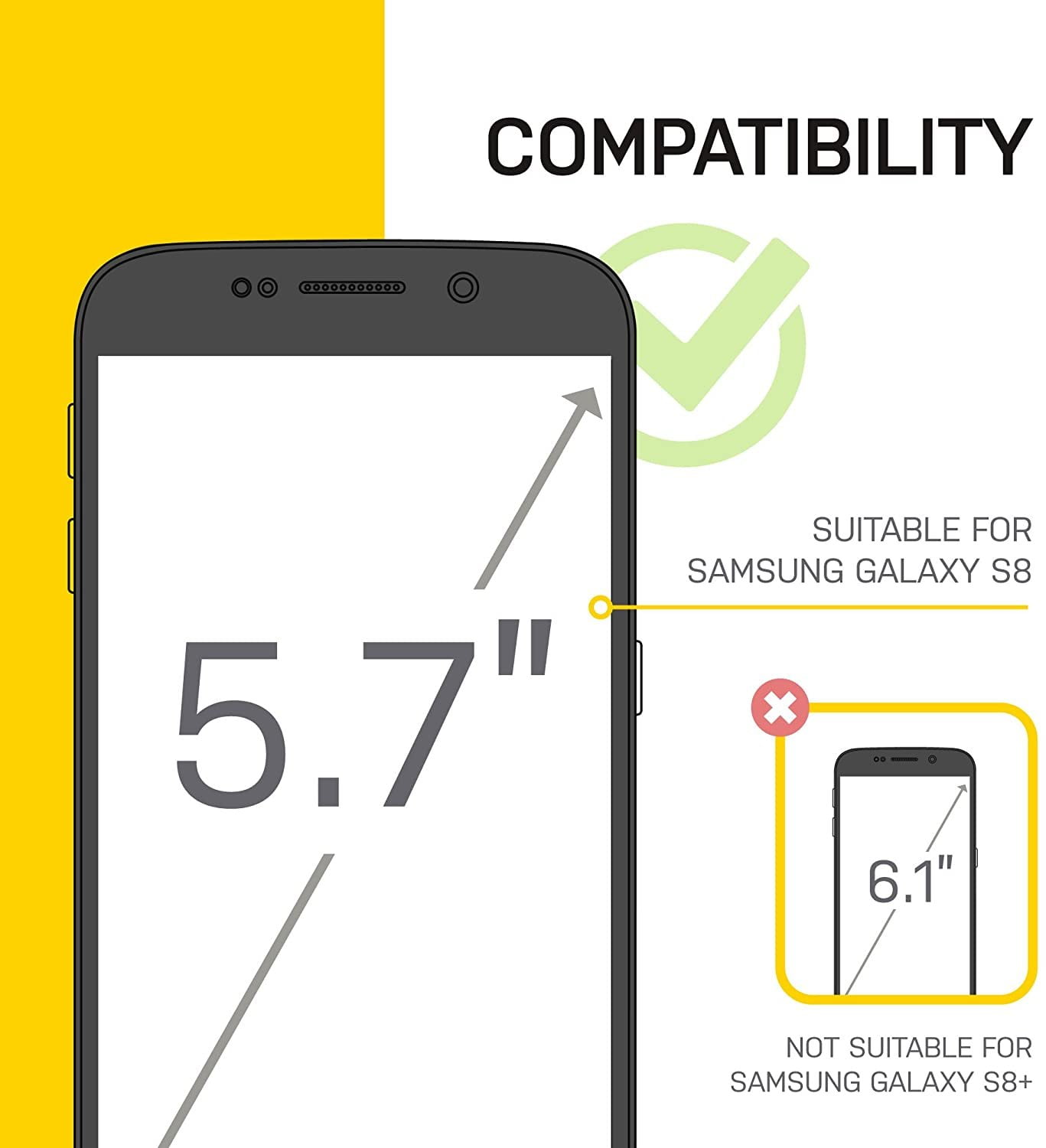 OtterBox Samsung Galaxy S8 Defender Series Case, Vinyasa