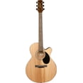thumbnail image 2 of Jasmine S34C NEX Orchestra-Style Cutaway Acoustic Guitar - Natural w/ Gig Bag, 2 of 4