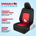 thumbnail image 4 of Hello Kitty Car Seat Covers & Floor Mats Full Set, Sanrio Auto Accessories | Universal fit car floor mats for SUVs and sedans with seat protectors, carpet floor mats and interior protection, 4 of 8