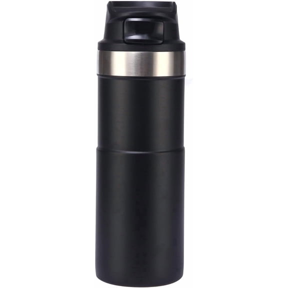 Vacuum Insulated Stainless Steel Travel Mug with Leak-Proof Lid, 17oz Thermal Coffee Cup