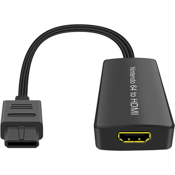 64 To HDMI Converter, HD Link Cable N64 To a New HDMI TV, Plug and Play, Restore Game Screen