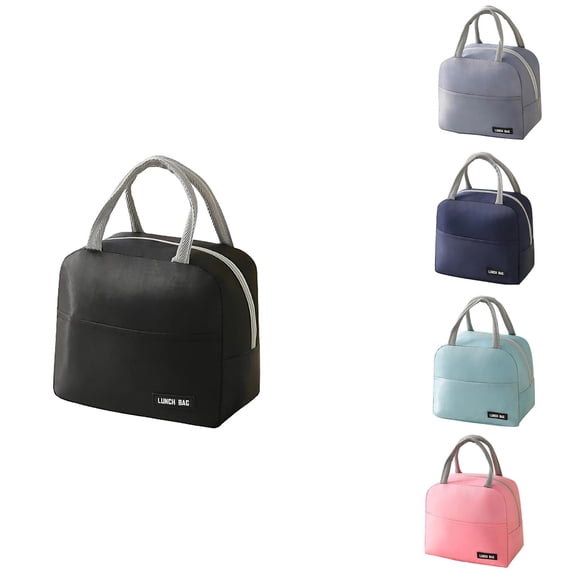 Lunch Box for Women Teens,Cute Lunch Box Cooler Bag, Portable Insulated Small Lunch Bag Women Reusable Corduroy Lunch Tote for Work/Travel/Picnic/School