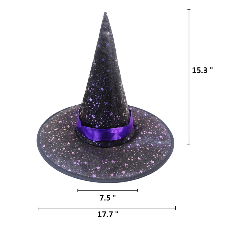 Colorful Starry Hat with Bow Adjustable Working Cap Starry Unicorn Bouffant Hat with  main image 4