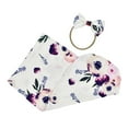 thumbnail image 2 of Tachiuwa Newborn Infant Baby Swaddle Wrap Sleeping Bag with Hairband Set, 2 of 9