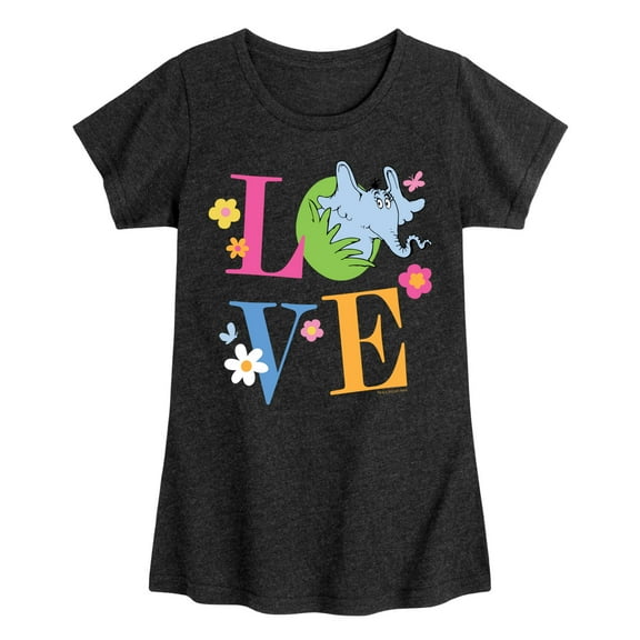 Horton Hears A Who - Horton Love - Toddler & Youth Girls Short Sleeve Graphic T-Shirt