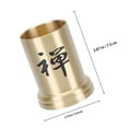 thumbnail image 2 of TEHAUX 1Ud Botella De Incensario Para Ceremonia Del Té En Cobre Dorado Con Duradero Y, 2 of 8