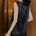 thumbnail image 6 of Mittory Womens Tank Tops Sweetheart Neck Dressy Casual Summer Flowy Sleeveless Camisole Silk Satin Blouses Basic Shirts, 6 of 6