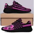 thumbnail image 3 of BreaStCancer Awareness Jesus Faith Hope Love Shoes Sneakers for Women Men Black Size 7, 3 of 7