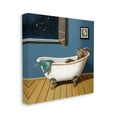 thumbnail image 3 of Stupell Industries Mystical Cat Mermaid Bath Capricorn Astrology Constellation Painting Gallery Wrapped Canvas Print Wall Art, Design by Lucia Heffernan, 3 of 7