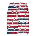 thumbnail image 5 of Jinhomg Mens Beach Shorts American Flag Graphic Patriotic Shorts Big And Tall Comfy Elastic Drawstring Waist Swim Trunks Lightweight Summer Vacation Board Shorts Hot Pink XL, 5 of 7