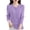 Purple, variant on gbyLJF Womens Basic Button Down Sweater Long Sleeve Round Neck Cardigan Lightweight Soft Knitted Top