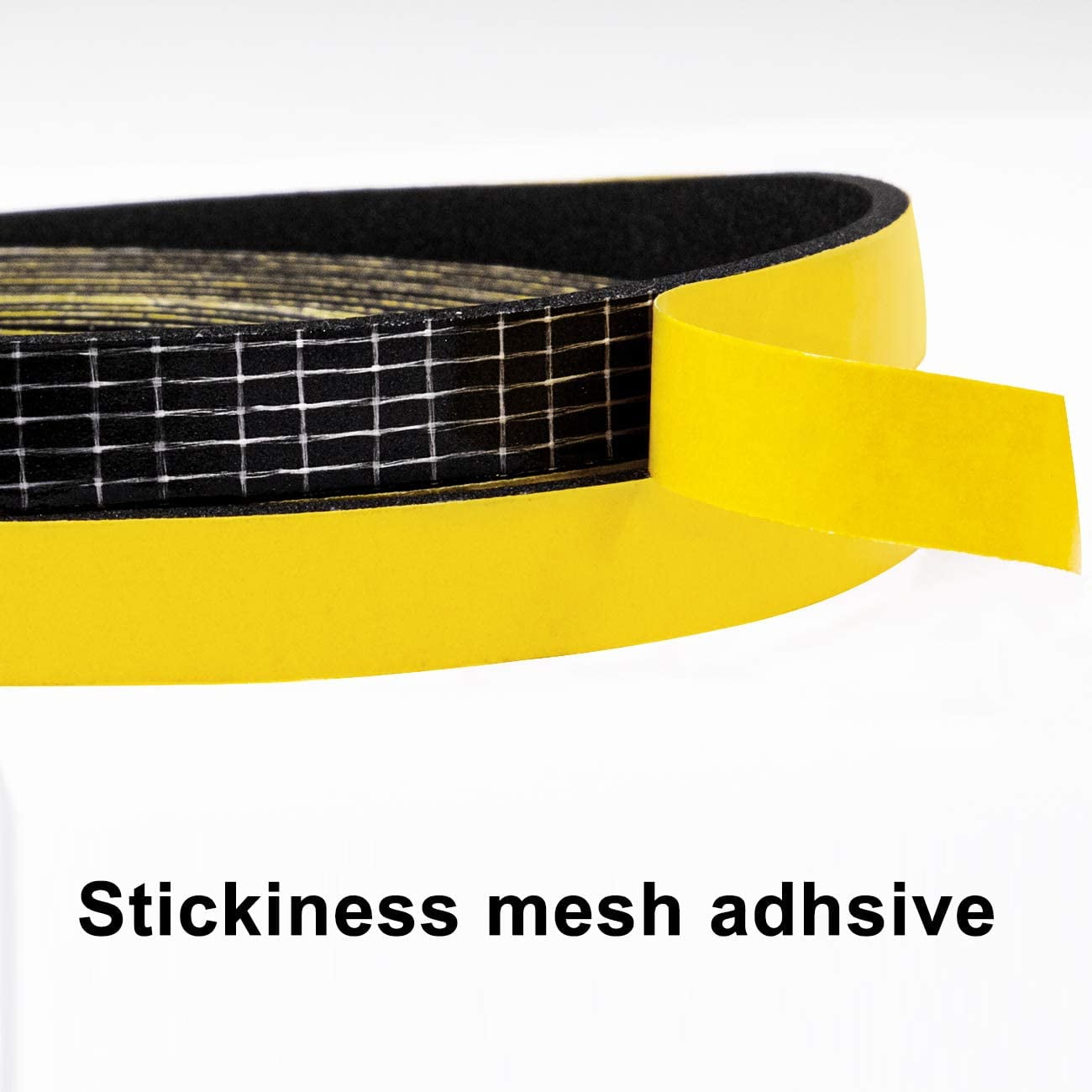 Weather Stripping for Windows 1/2 inch W x 1/4 inch T x 13 Ft Length,Foam Sealing Insulation Tape Weather Strip (Total 26 Ft Length, 2 Rolls of 13 Ft Each)