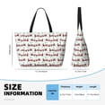 thumbnail image 4 of Kdxio Christmas Train for Beach Bag for Women Large Beach Tote Bag Waterproof Sandproof Swim Bag with Zipper Pockets Beach Vacation Travel, 4 of 7