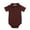 Brown, variant on Unisex Baby Boy Girl Clothes Infant Summer Oversized Bubble Romper Toddler Baby Plain Short Sleeve Jumpsuit Brown 9-12 Months
