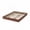 Walnut-FULL, variant on Wood Platform Bed Frame No Box Spring Needed, Low Profile Mattress Foundation without Headboard, Minimalist Floor Standing Bed for Small Spaces