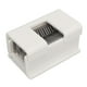thumbnail image 1 of Colector De Pelo De Pared, Recogedor De Pelo De Baño Multifuncional Blanco Para Evitar Golpes, Fácil De Limpiar, 2 Instalaciones Para Baño, 1 of 8