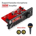 thumbnail image 2 of 2 * 80W 160W Amplificador Bluetooth MP3 Placa Decodificadora 12V DIY Reproductor MP3 Coche Módulo De Radio FM TF Micrófono USB Grabación Manos Libres Llamada Gao Jiahui unisex, 2 of 2