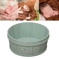 thumbnail image 1 of Cuenca de madera Accs Posing  Photography Photo Props Newborn Baby Azul perfke Accesorios de lavabo, 1 of 8