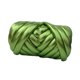 thumbnail image 4 of Hilo grueso, hilo voluminoso, tejido a mano, suave, 500 g, longitud 15 m, hilo para tejer a mano, peso del hilo Verde de fruta, 4 of 9
