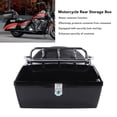 thumbnail image 4 of Baúl Superior Para Motocicleta, Baúl Trasero Universal Impermeable De 48 L Con Cerradura Antirrobo, Respaldo Y Base, Estuche De Almacenamiento Para Casco Y Equipaje, 4 of 7