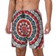 thumbnail image 1 of Fotbe Round Design Traje de Baño para Hombre – Shorts de Natación de Secado Rápido con Forro y Bolsillos-XX-Large, 1 of 6
