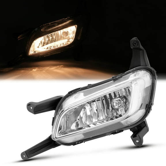 Kojem Left Driver Assembly Side Fog Light for 2014 2015 Kia Optima with Bulb Replacement for 922012T550