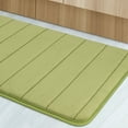 thumbnail image 4 of Unique Bargains 2Pcs Soft Memory Foam Bath Mat 17" x 24" Non Skid Yellow Green, 4 of 8