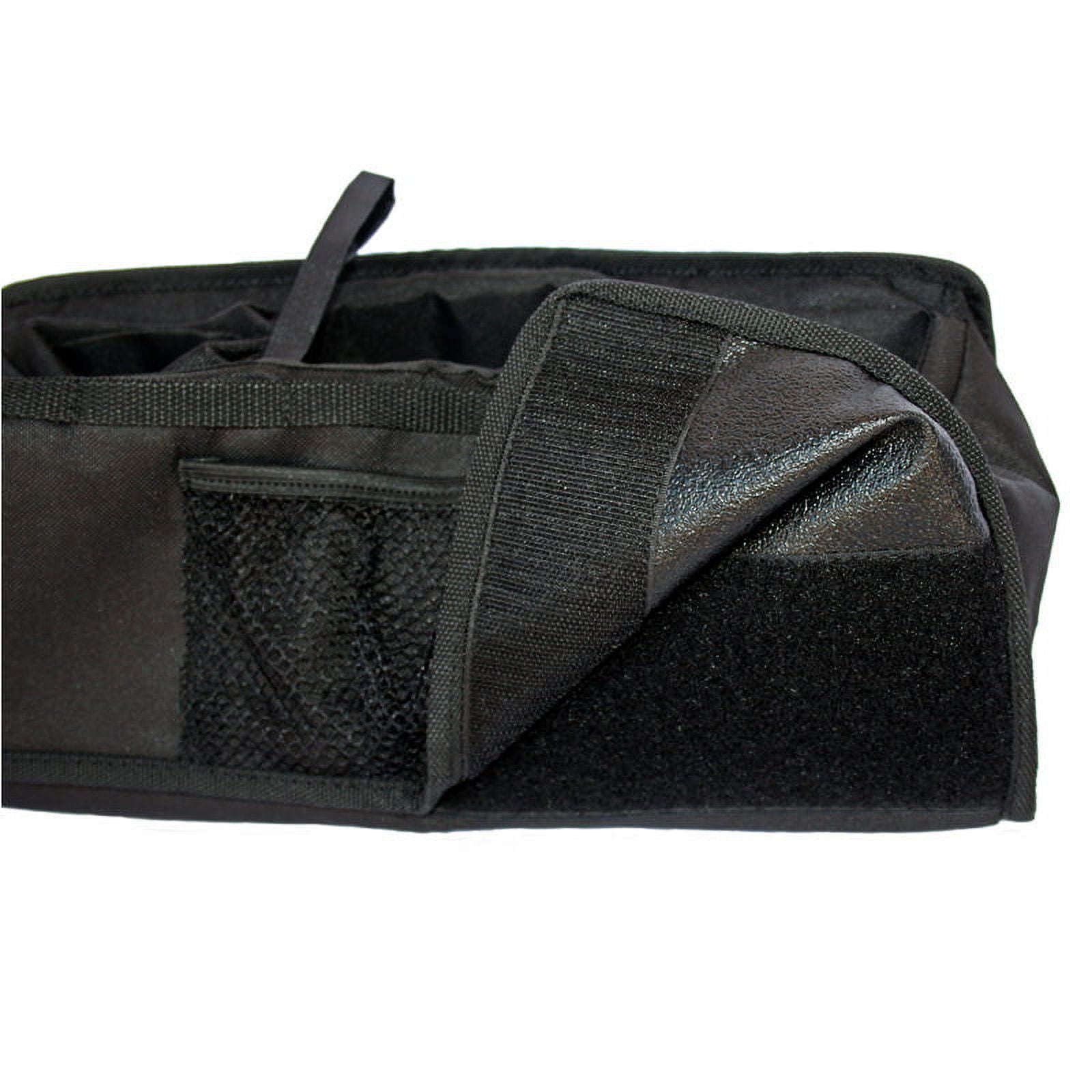 J.L. Childress Food 'N Fun Universal Stroller Snack Tray - Cup Holders, No-Throw Strap - Black