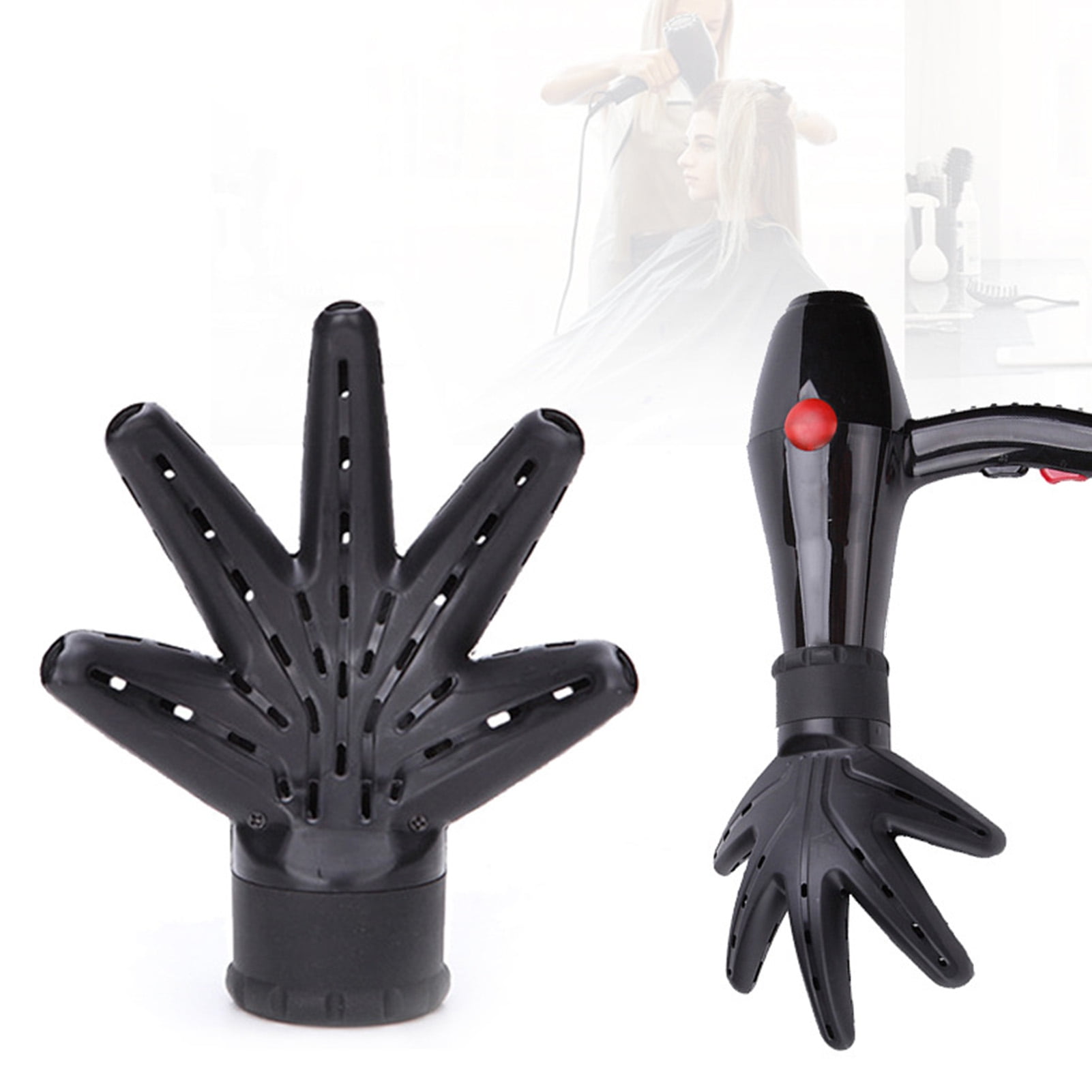 jiaroswwei Hand Shape Hair Dryer Diffuser Hand Shape High Temperature