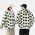 thumbnail image 2 of KLL Colorful Autumn Pinecones Print Men's Women’s UPF 50+ Sun Protection Outdoor Hoodie Jacket Long Sleeve Fishing Hiking Performance Shirt- Medium, 2 of 5