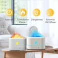 thumbnail image 4 of Blue and Red Simulated Flame Humidifier 2 Brightness Lights Silent Cool Mist USB Air Humidifier Aromatherapy Essential Oil Diffuser Suitable for Home Office Bedroom Baby Room, 4 of 8