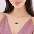 thumbnail image 4 of Collier Pendentif pour Femmes Mode Forme Diamant Collier Charme Collier Clavicule, 4 of 9