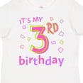 thumbnail image 4 of Inktastic It's My Third Birthday Girls Toddler T-Shirt, 4 of 5